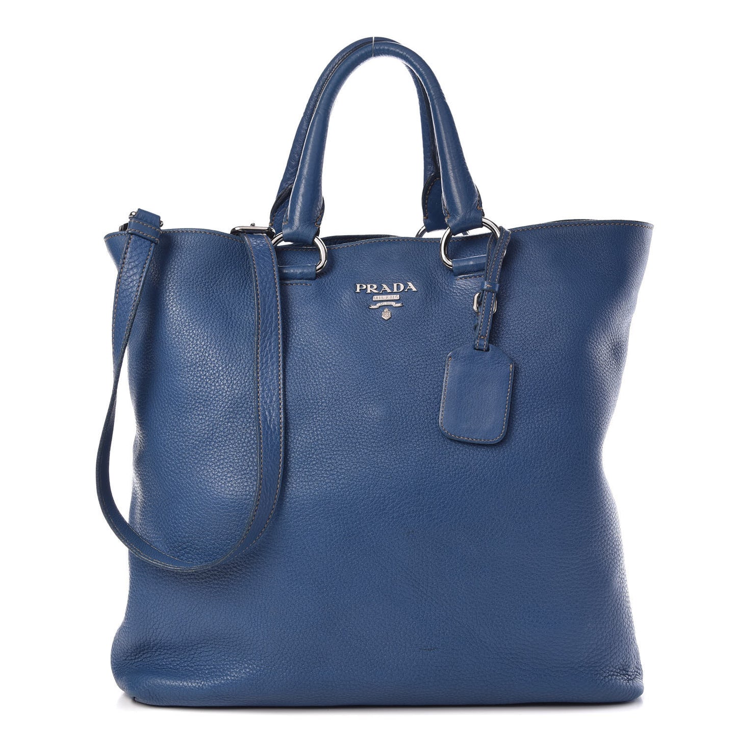 Vitello Daino Tote Cobalto