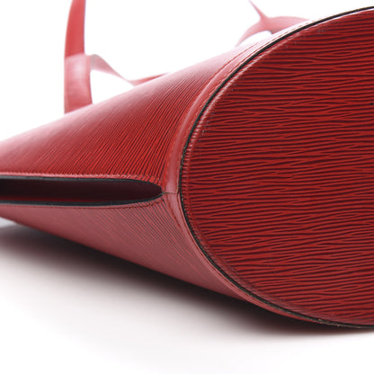 Louis Vuitton Epi Saint Jacques GM Castillan Red 14 of 16