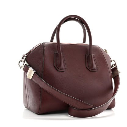 Givenchy Sugar Goatskin Small Antigona Burgundy 3 of 15