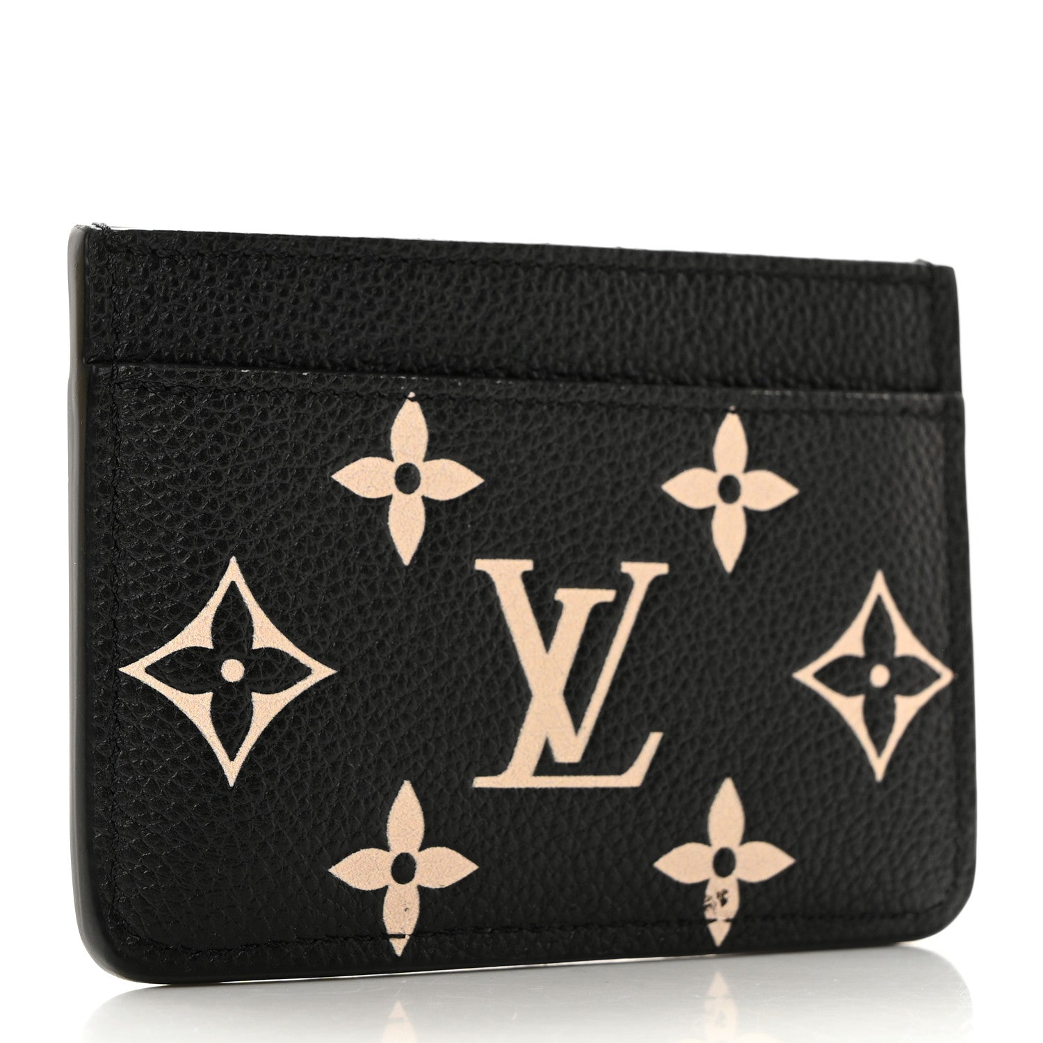 Louis Vuitton Empreinte Card Holder Black Beige 3 of 7