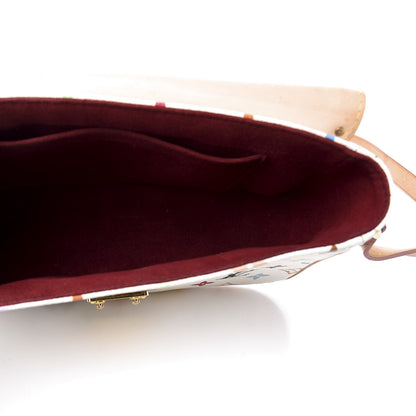 Louis Vuitton Monogram Multicolor Sologne White 4 of 12