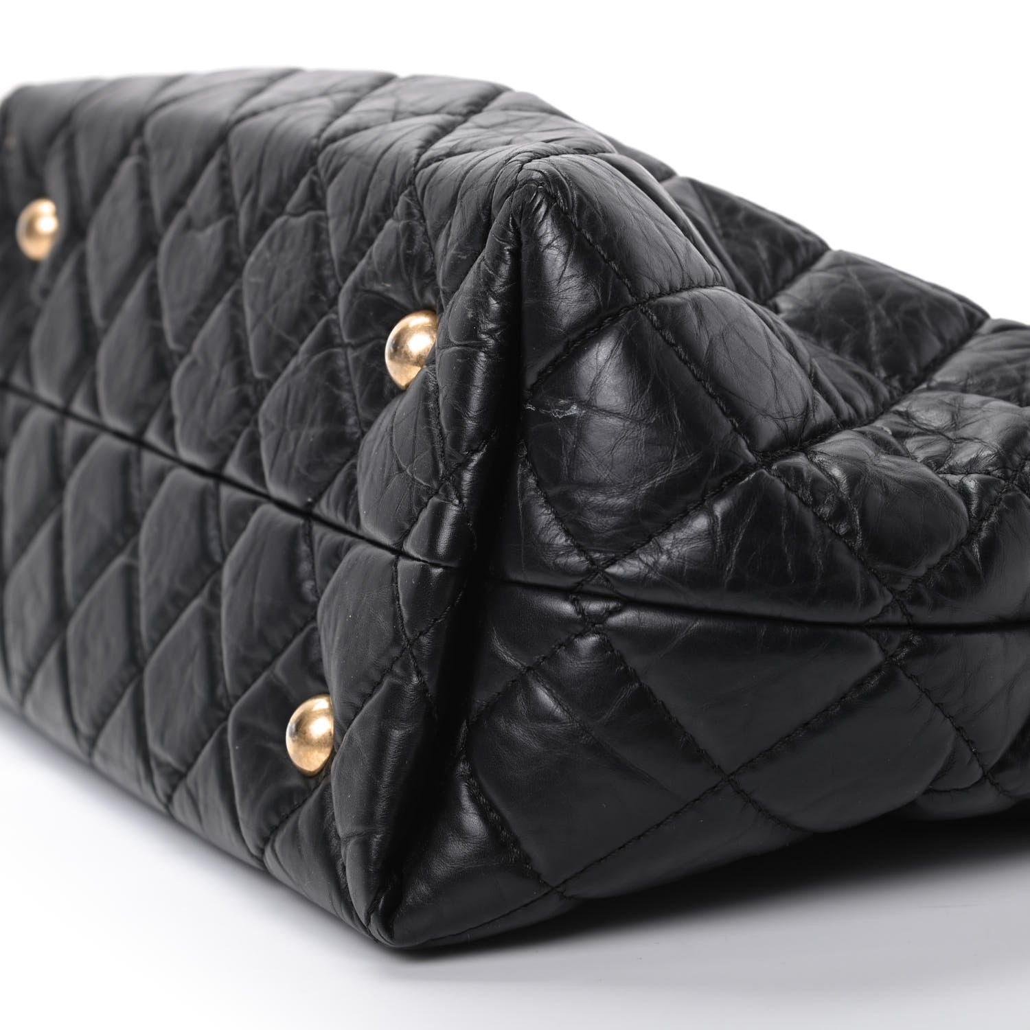 Chanel Aged Calfskin Reissue 2.55 Tote Black 7 of 10