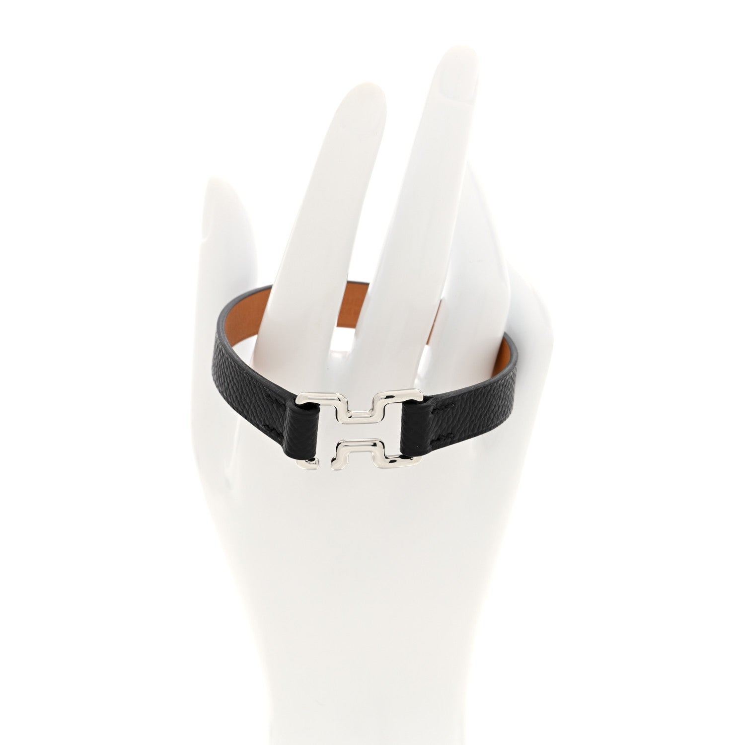Hermes Epsom Tonight Bracelet T6 Black 2 of 4