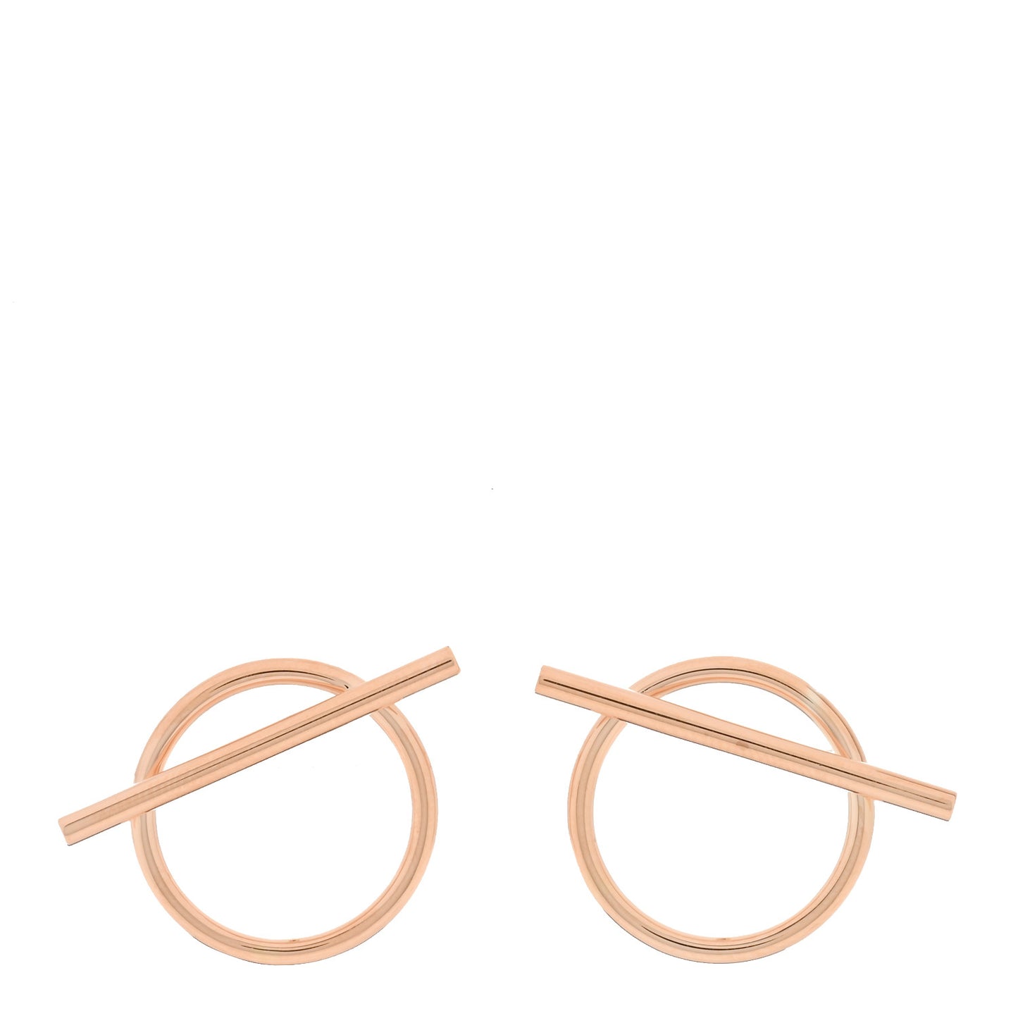 18K Rose Gold MM Echappee Earrings