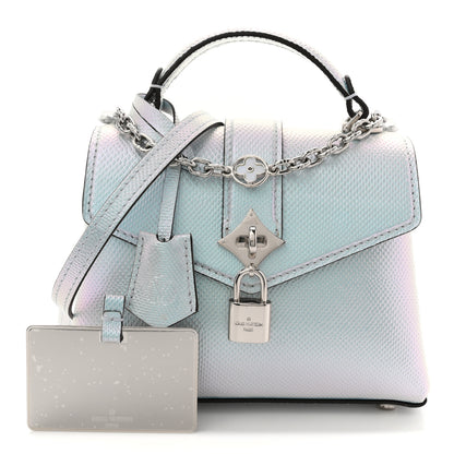 Louis Vuitton Lizard Rose Des Vents Mini Bleu Celeste 3 of 10