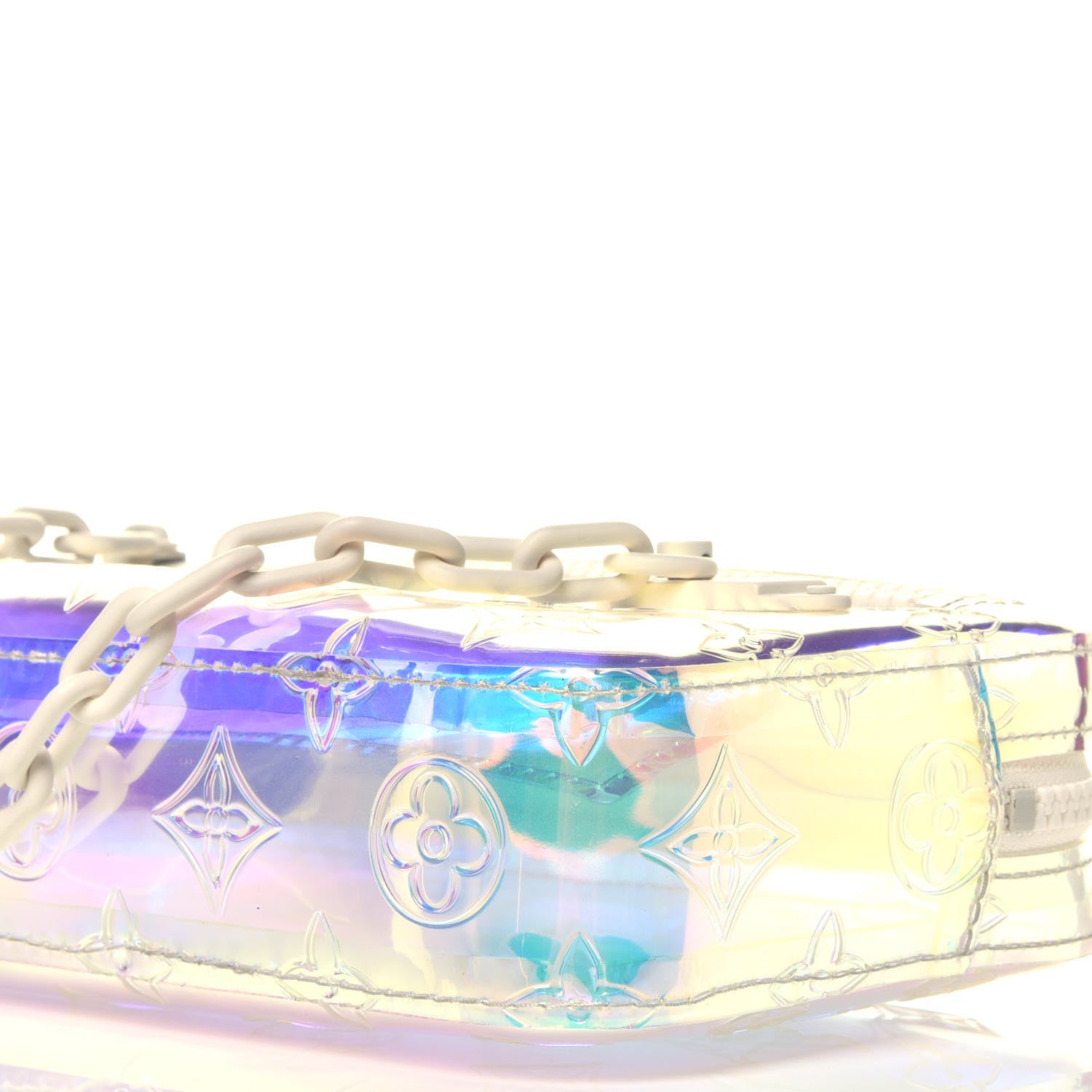Louis Vuitton PVC Monogram Pochette Volga Iridescent Prism 16 of 16