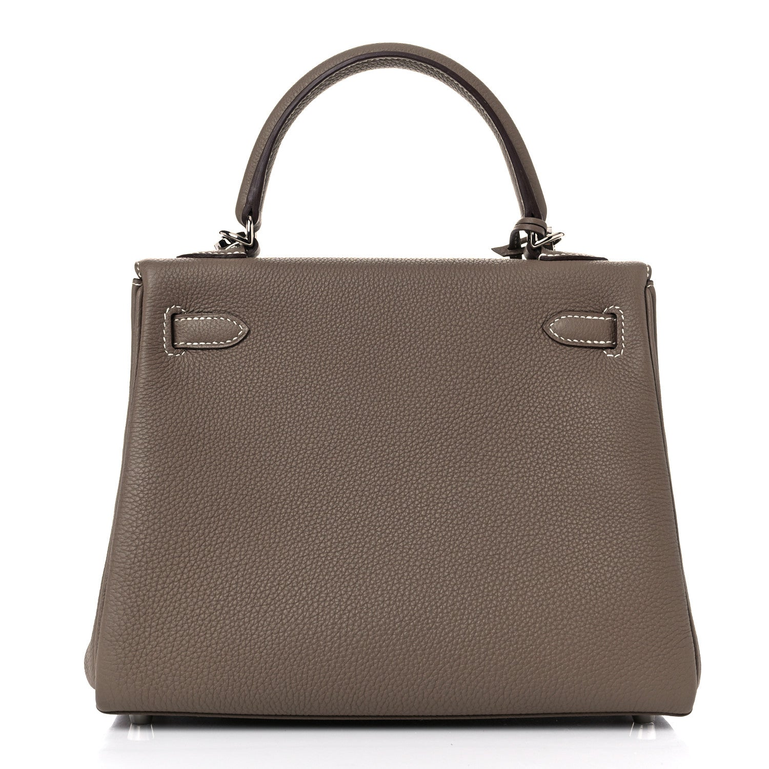 Hermes Togo Kelly Retourne 25 Etoupe 4 of 36