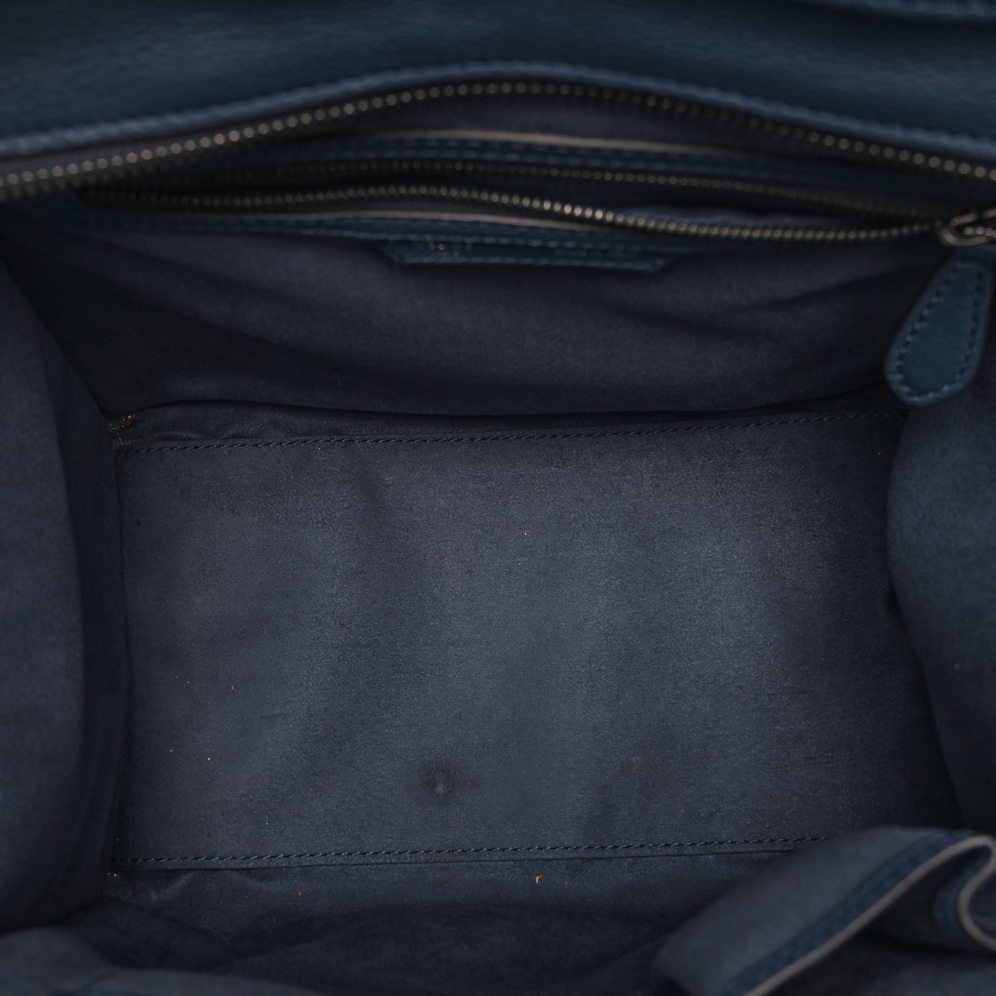 Drummed Calfskin Mini Luggage Orage