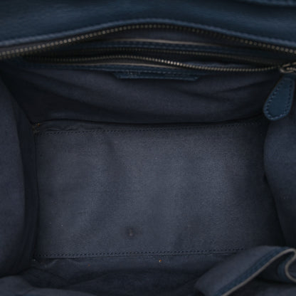 Celine Drummed Calfskin Mini Luggage Orage 5 of 12