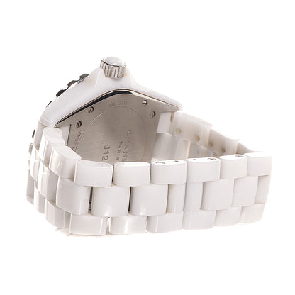Chanel Stainless Steel Ceramic 38mm J12 Automatic Watch White 3 of 7