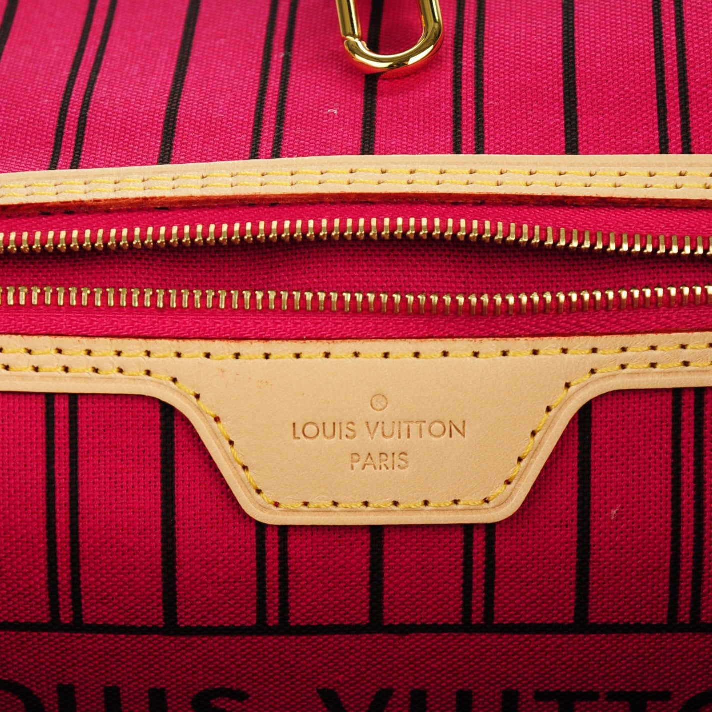 Louis Vuitton Monogram Hawaii V Neverfull MM Hot Pink 8 of 9