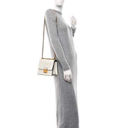 Fendi Agnello Old Shine Small Kan U Shoulder Bag White 2 of 9