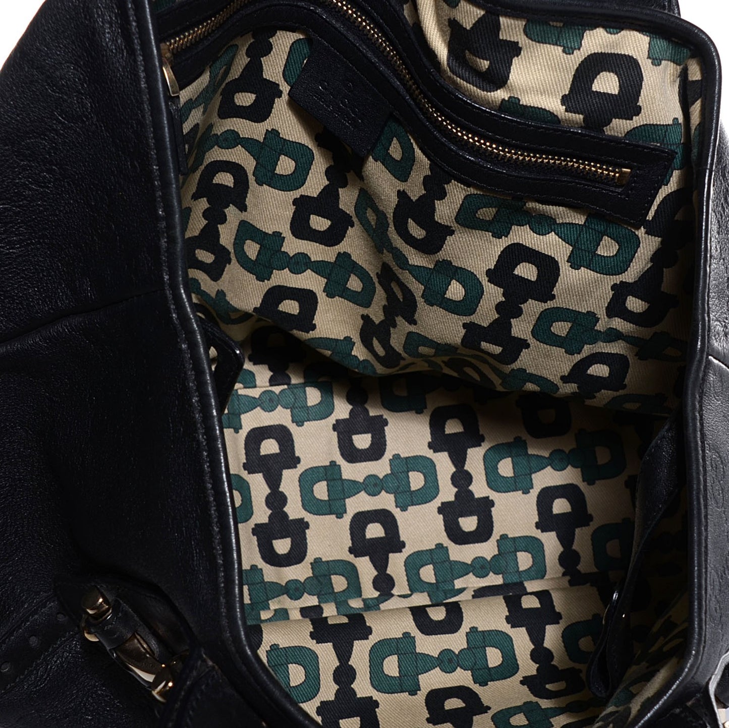 Guccissima Small Pelham Shoulder Bag Black