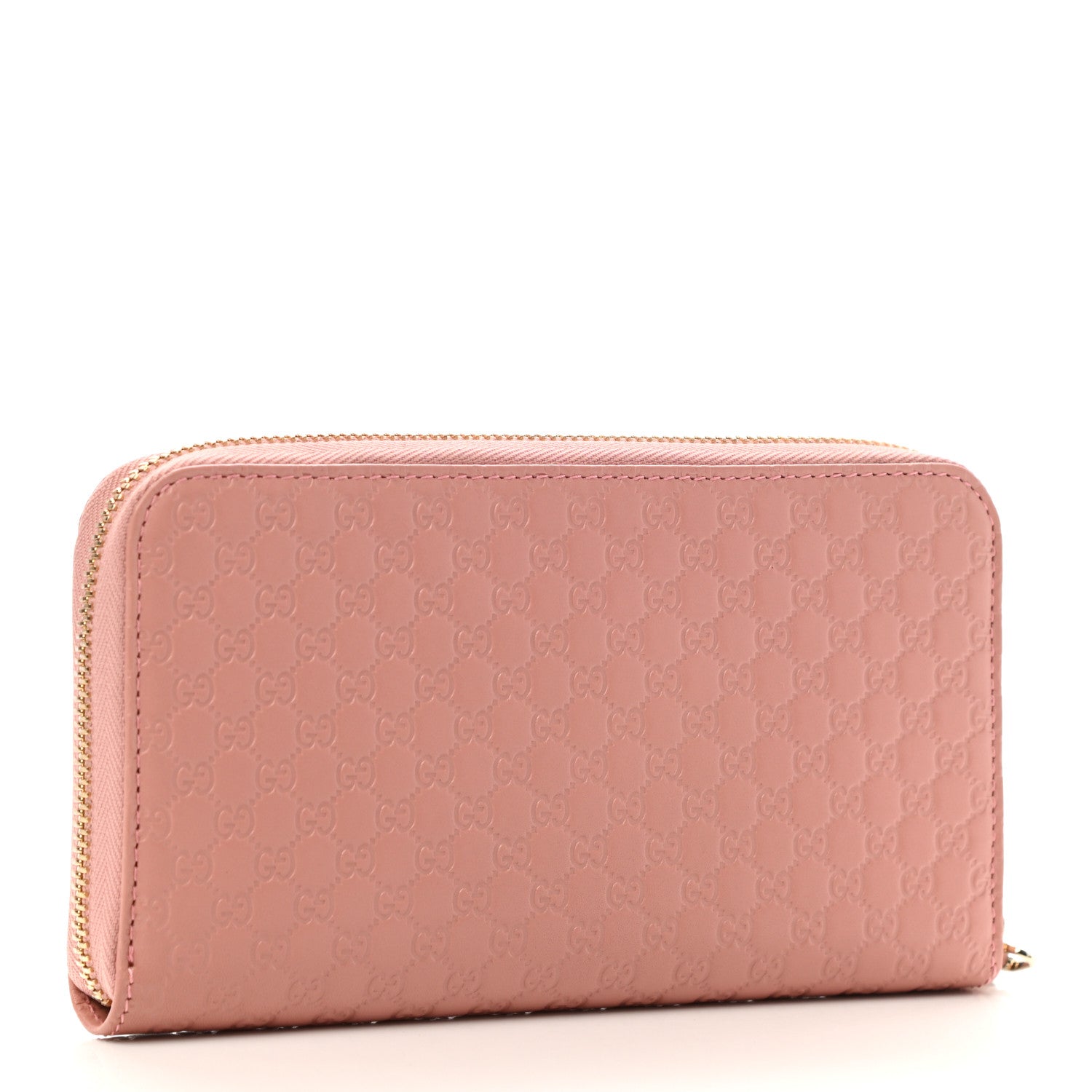 Gucci Microguccissima Zip Around Wallet Soft Pink 3 of 7