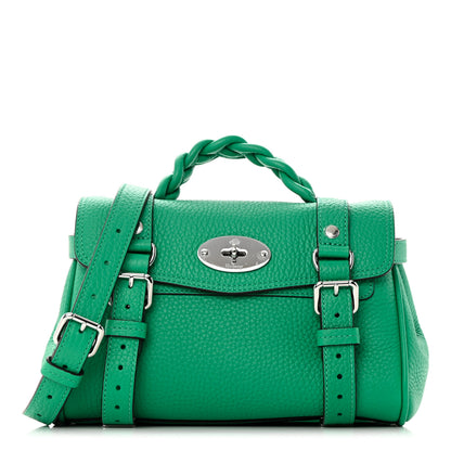 Mulberry Heavy Grain Mini Alexa Lawn Green 1 of 10
