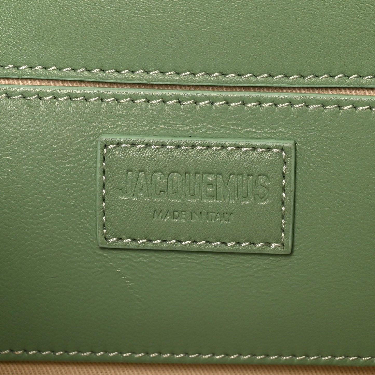 Padded Lambskin Le Bambimou Khaki