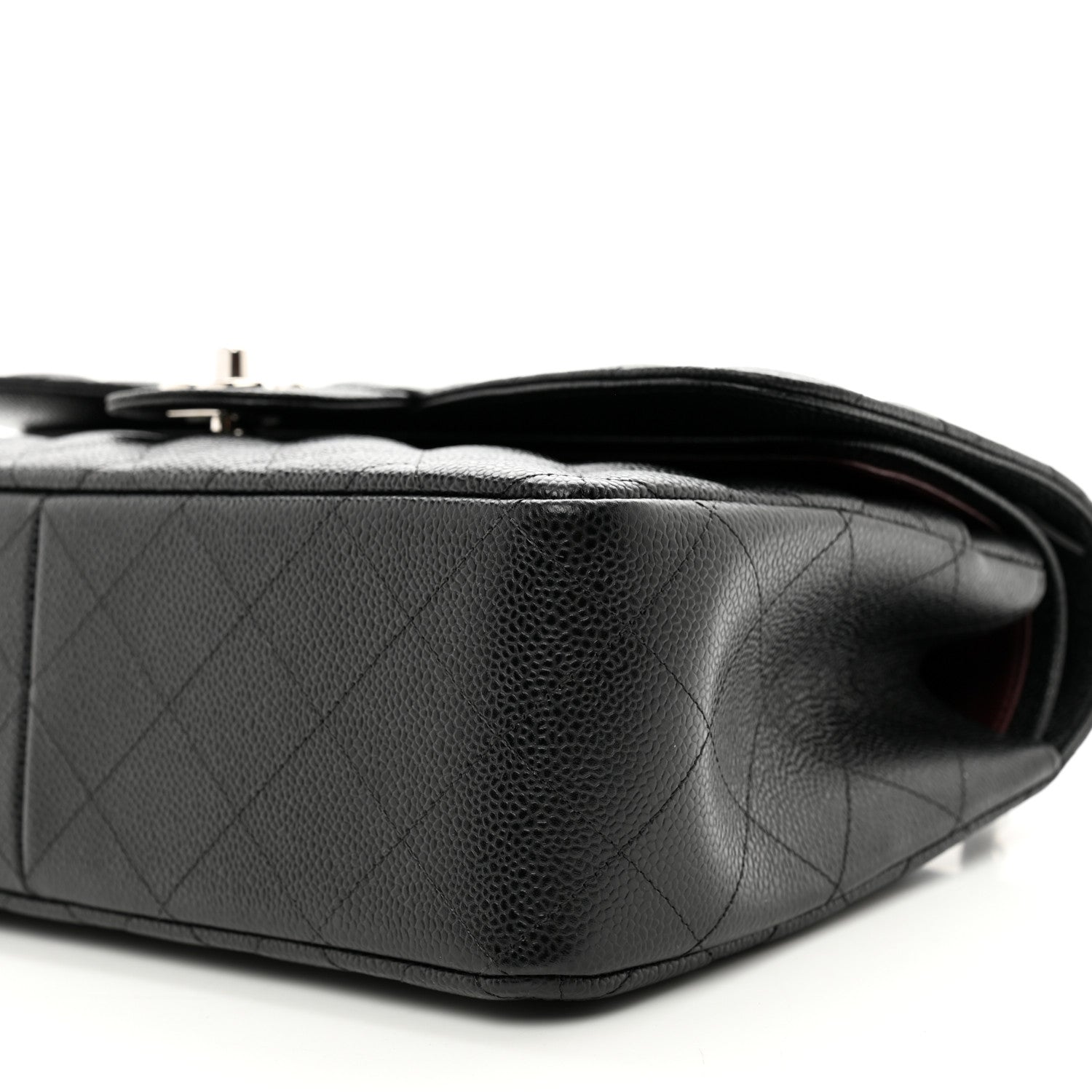 Chanel Caviar Quilted Jumbo Double Flap Black 10 of 10