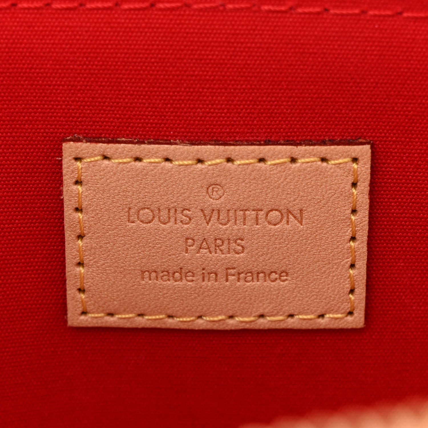 Louis Vuitton Vernis Alma PM Cherry 6 of 10
