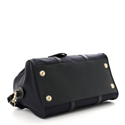 Prada Re-Nylon Saffiano Medium Re-Edition 1978 Top Handle Bag Bleu 4 of 9