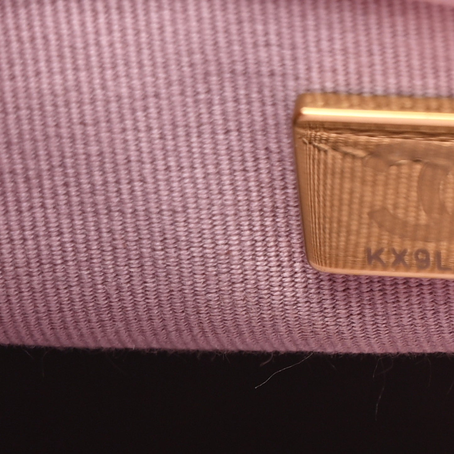 Iridescent Caviar Quilted Mini My Perfect Flap Pink
