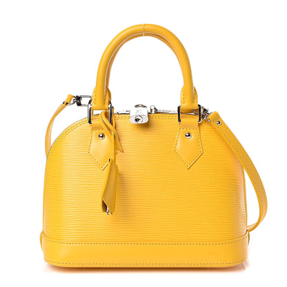 Louis Vuitton Epi Alma BB Citron 1 of 9