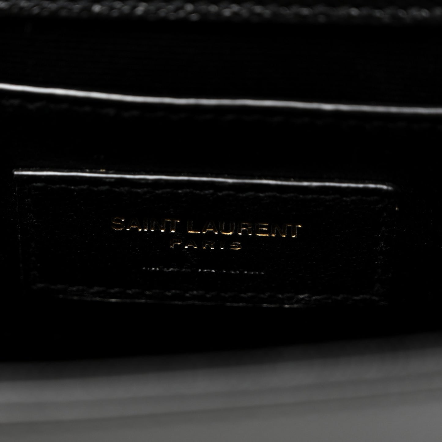Grain De Poudre Small Monogram Kate Satchel Black
