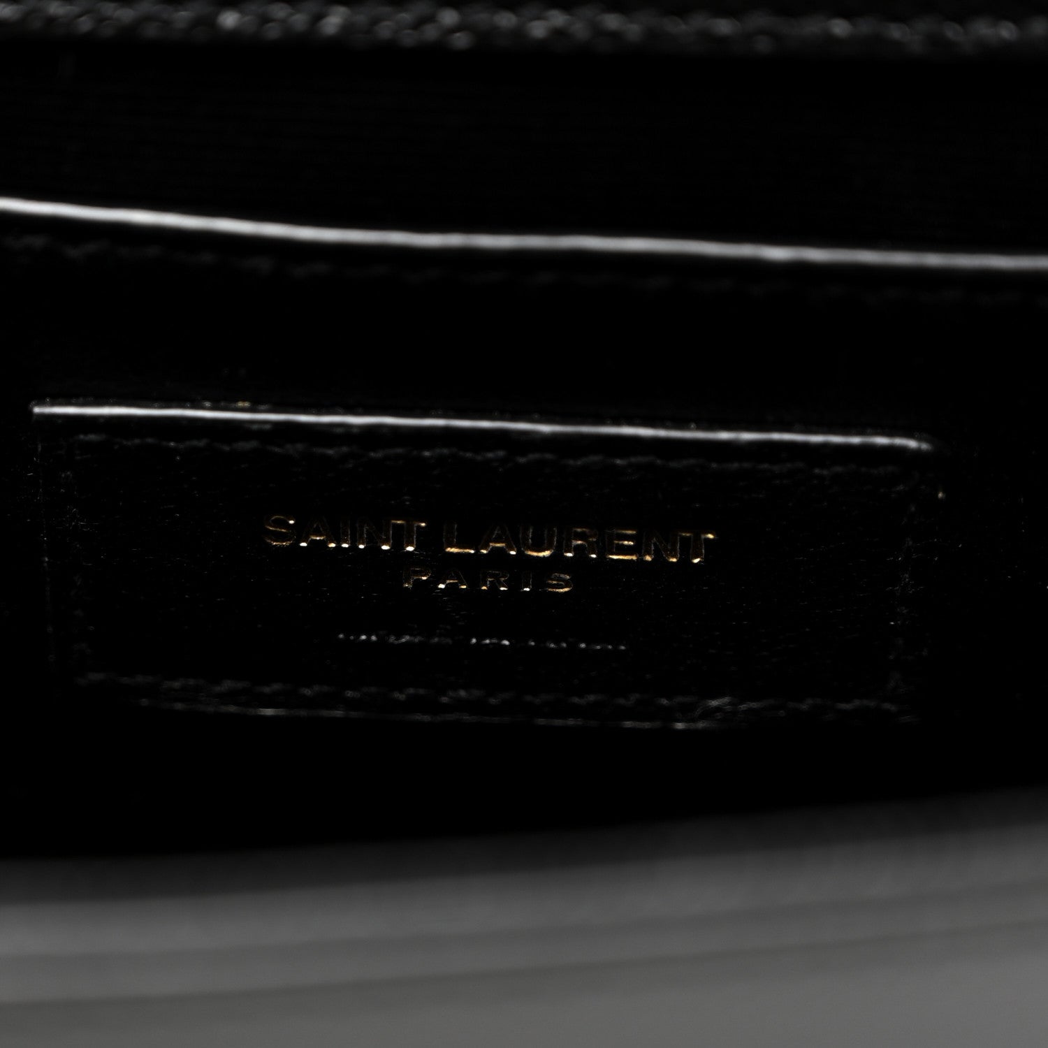 Saint Laurent Grain De Poudre Small Monogram Kate Satchel Black 6 of 10