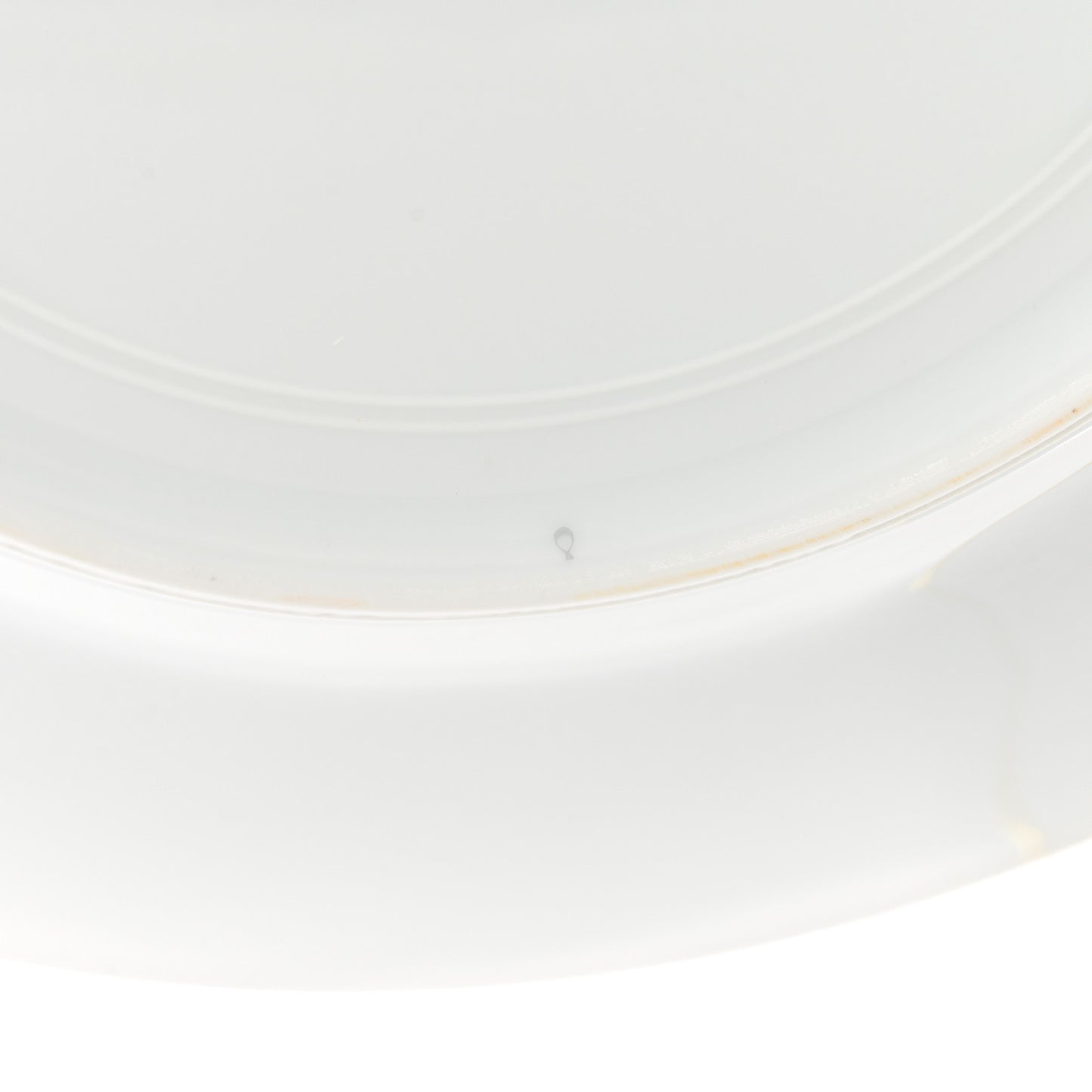 Porcelain Mosaique Au 24 Platine Presentation Plate Set of 2 Gold