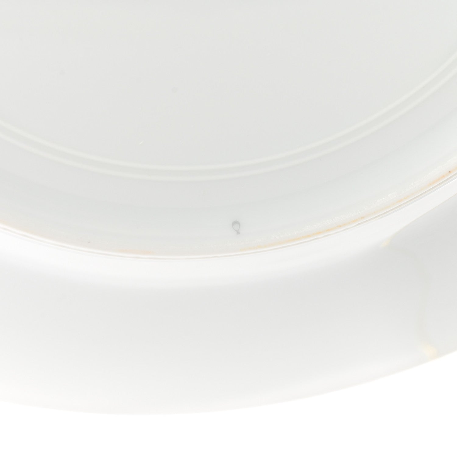 Hermes Porcelain Mosaique Au 24 Platine Presentation Plate Set of 2 Gold 5 of 6