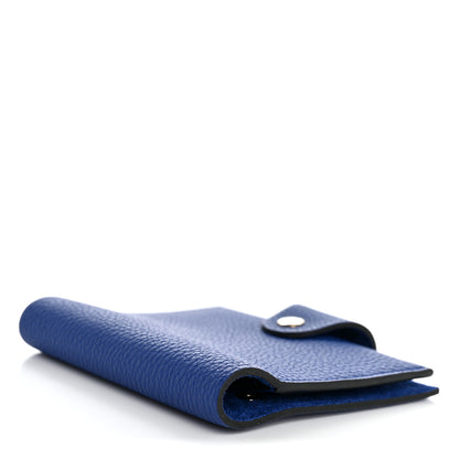 Hermes Togo Ulysse Neo Mini Agenda Cover Bleu Electrique 4 of 8