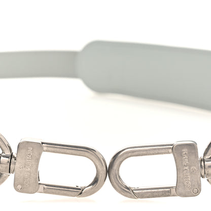 Louis Vuitton Calfskin Adjustable Keepall Bandouliere Shoulder Strap Grey 5 of 6