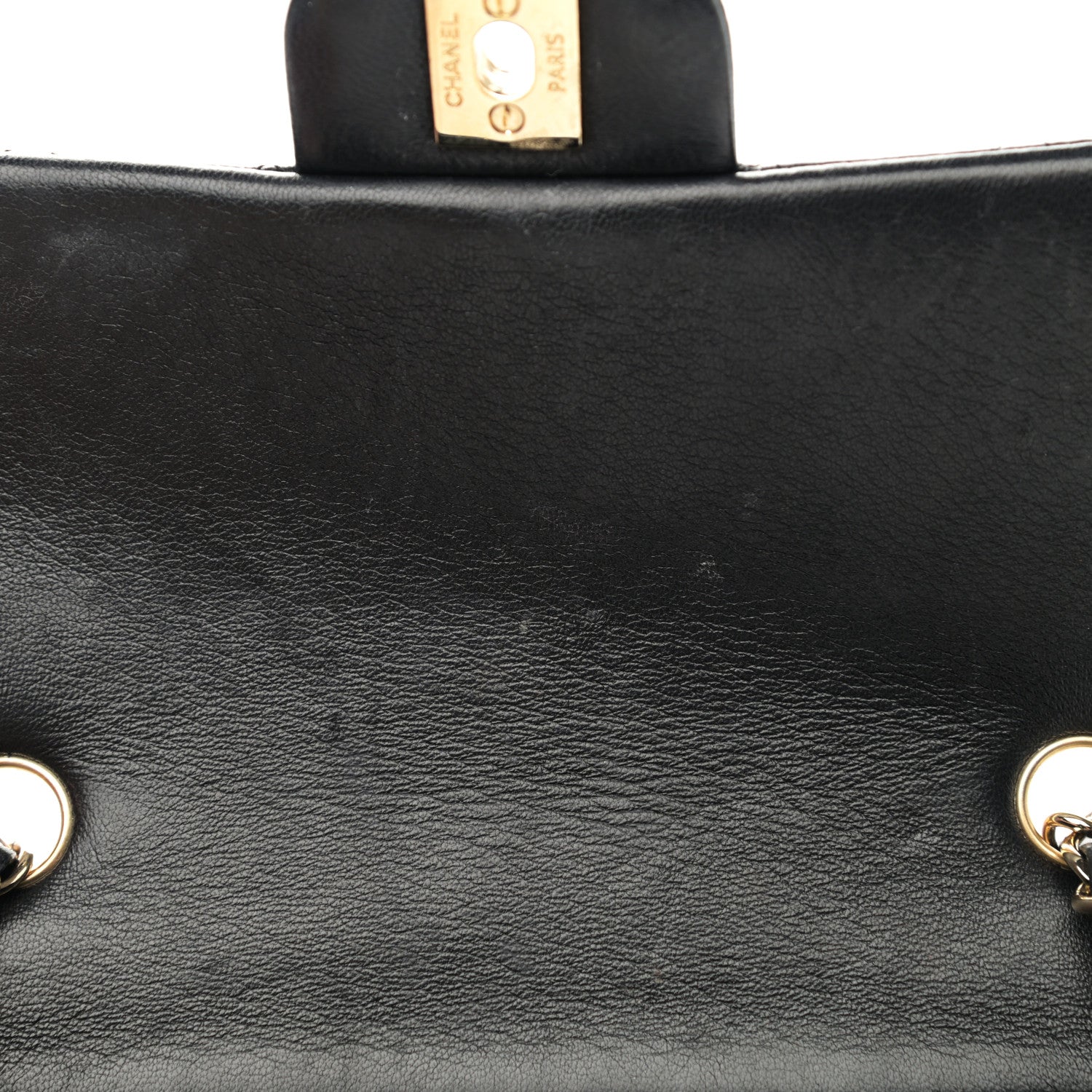 Chanel Lambskin Quilted Mini Rectangular Flap Black 11 of 13