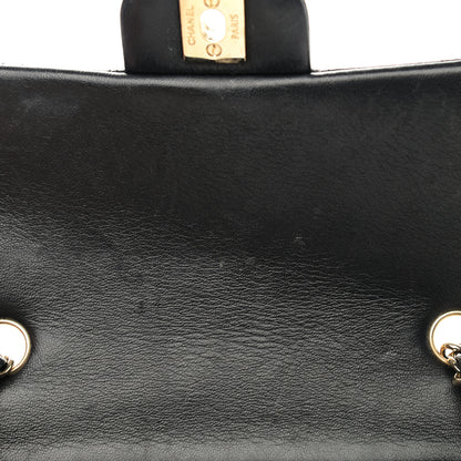 Chanel Lambskin Quilted Mini Rectangular Flap Black 11 of 13