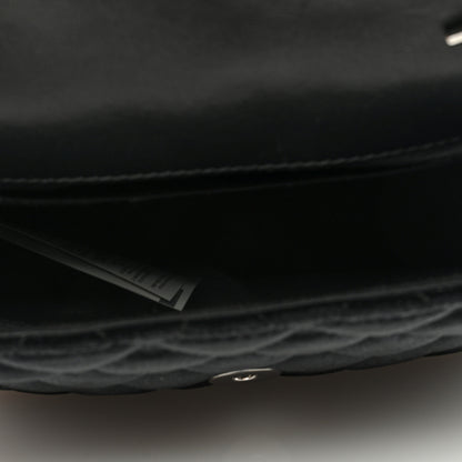 Versace Velvet Quilted Icon Crossbody Bag Black 5 of 8