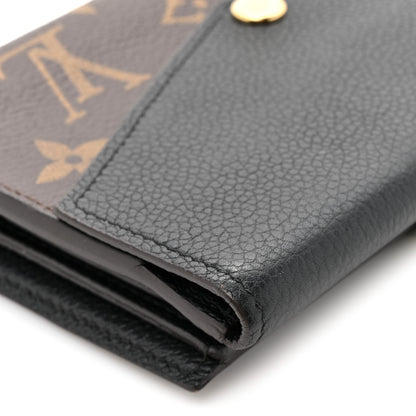 Louis Vuitton Monogram Pallas Compact Wallet Black 9 of 10