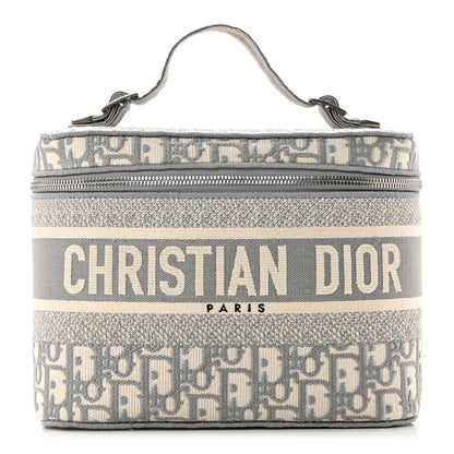 Christian Dior Oblique Diortravel Vanity Case Grey 1 of 7