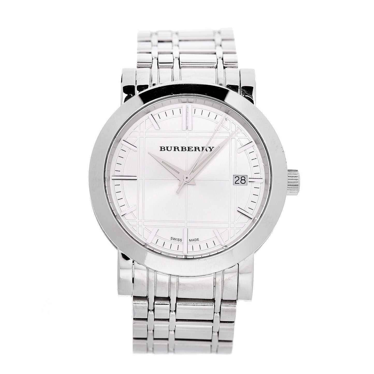 Stainless Steel 38mm Heritage Quartz Watch BU1350