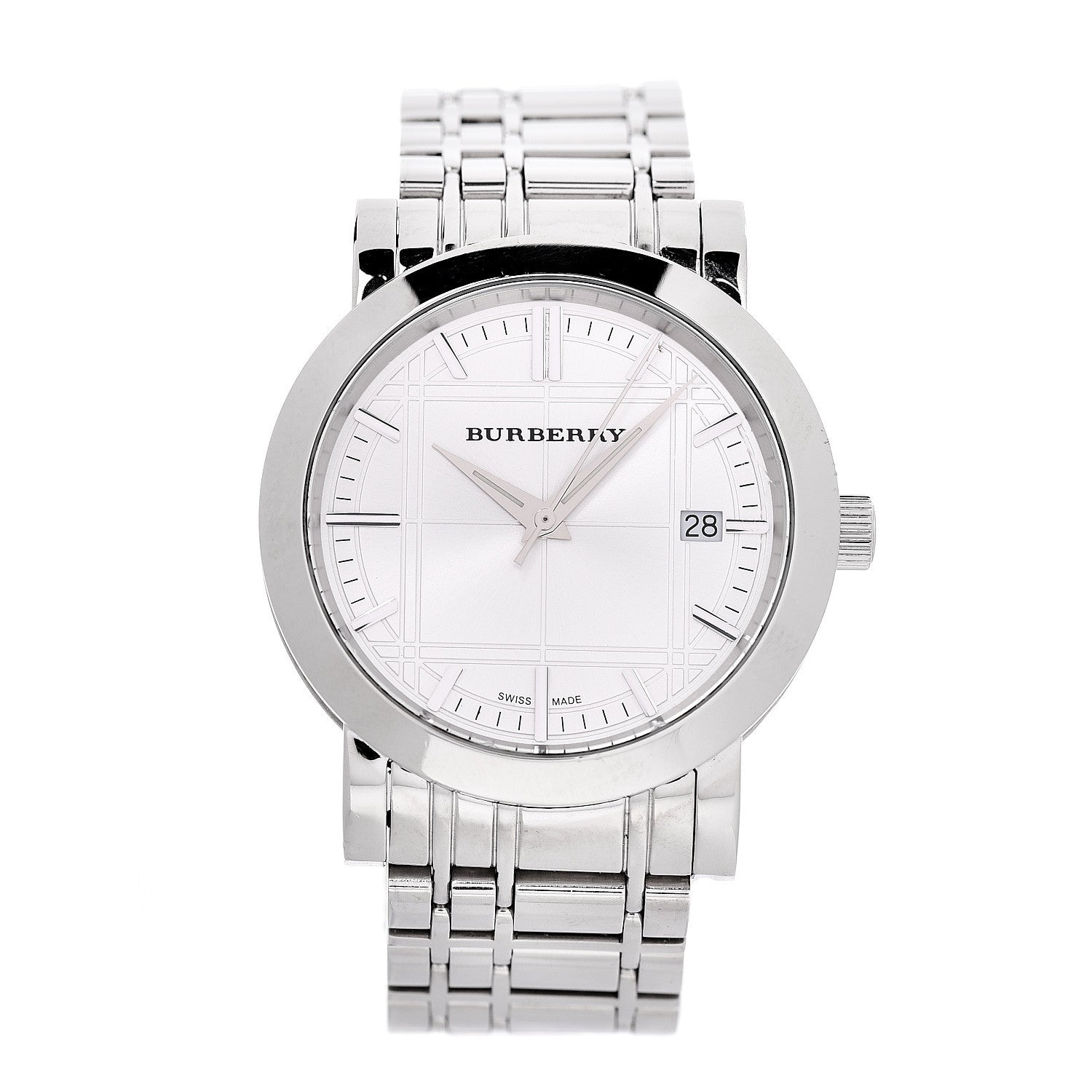 Burberry Stainless Steel 38mm Heritage Quartz Watch BU1350 1 of 7