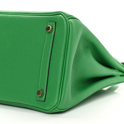 Hermes Togo Birkin 30 Bambou 10 of 11