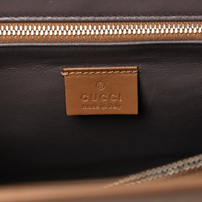 Gucci Smooth Calfskin Medium Zumi Top Handle Bag Friky Taupe 6 of 9