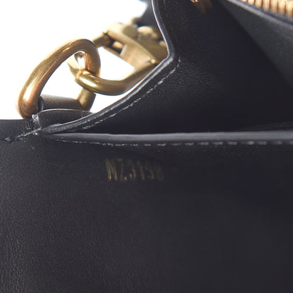 Louis Vuitton Calfskin New Wave Long Wallet Black 9 of 12