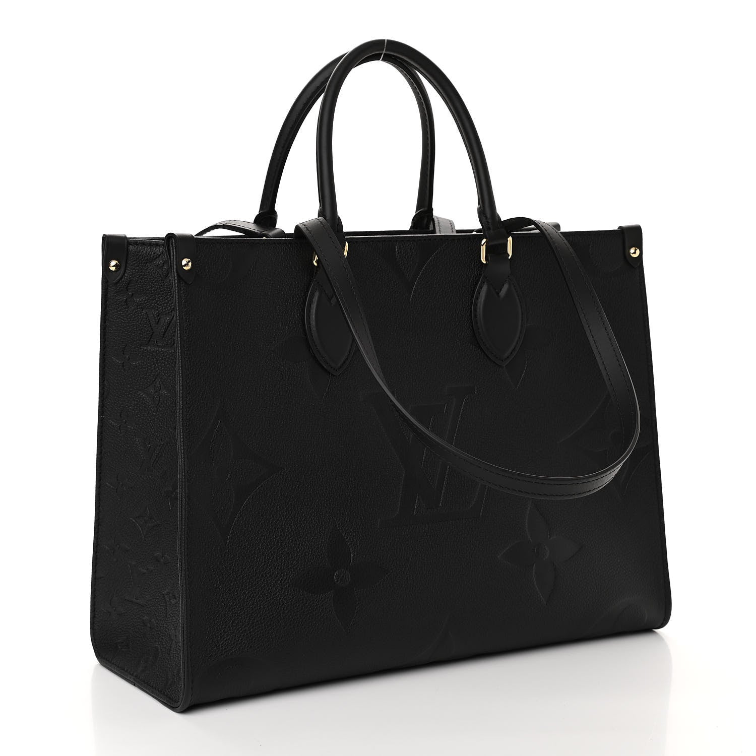 Louis Vuitton Empreinte Monogram Giant Onthego MM Black 2 of 8