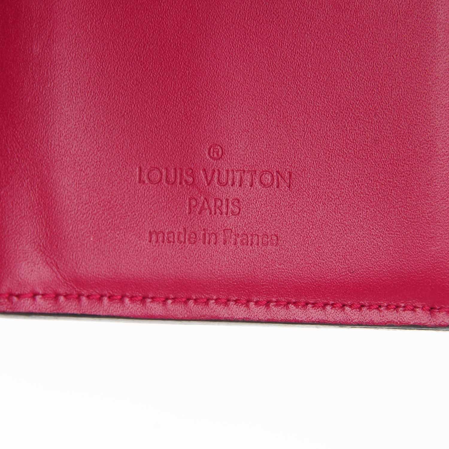 Louis Vuitton Vernis French Purse Wallet Rose Indien 6 of 8