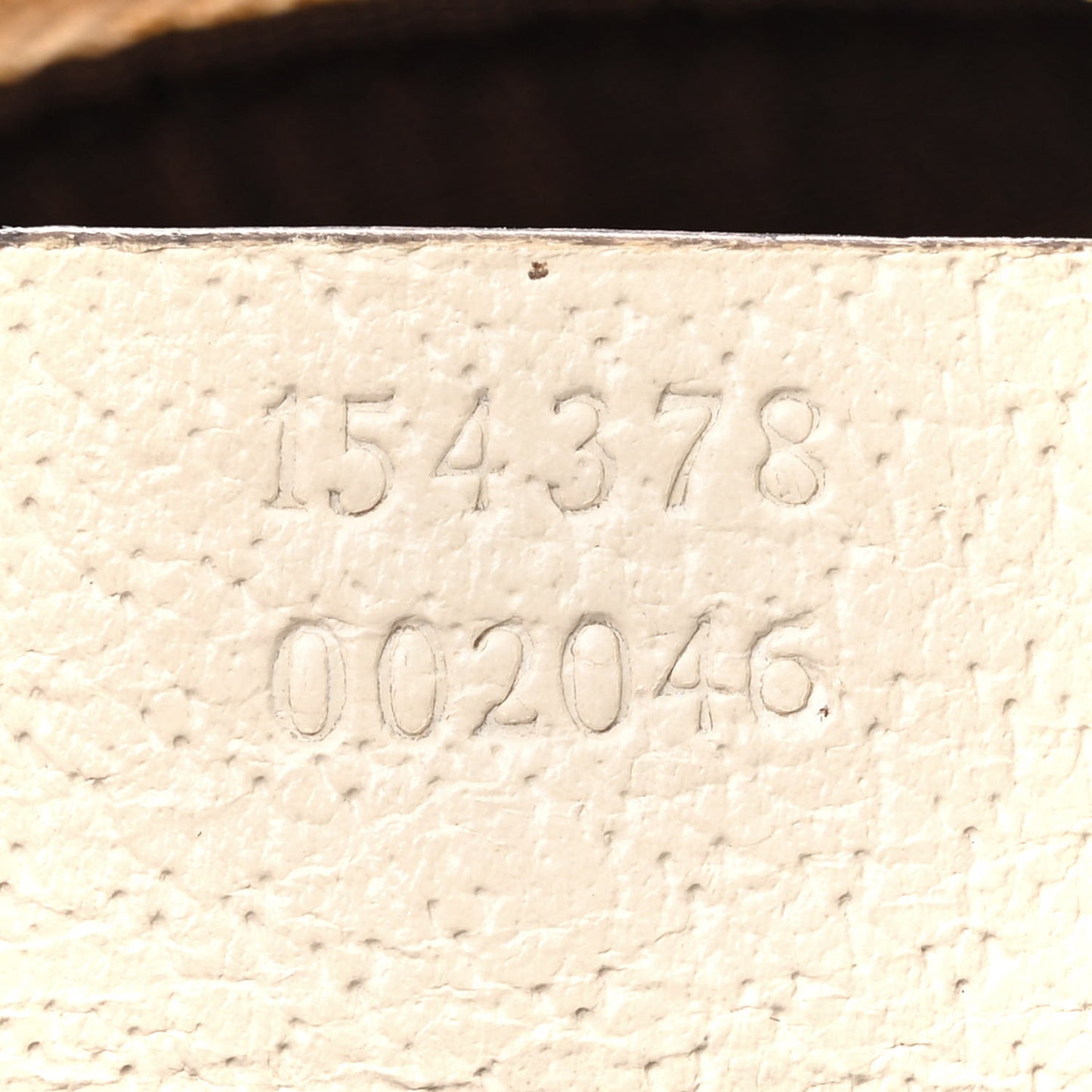 Monogram Bamboo Horsebit Hobo Off White