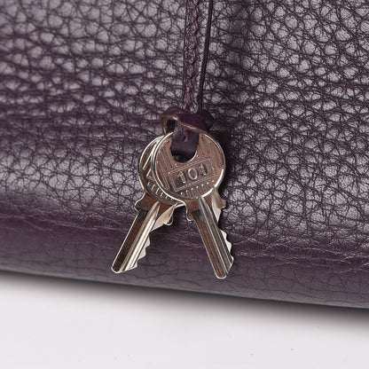 Hermes Taurillon Clemence Birkin 35 Raisin 8 of 36
