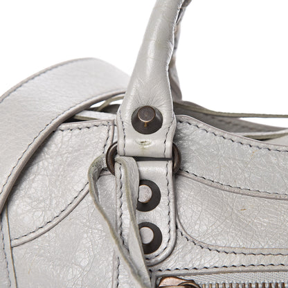 Balenciaga Agneau Classic Hardware Mini City Gris Glace 9 of 17