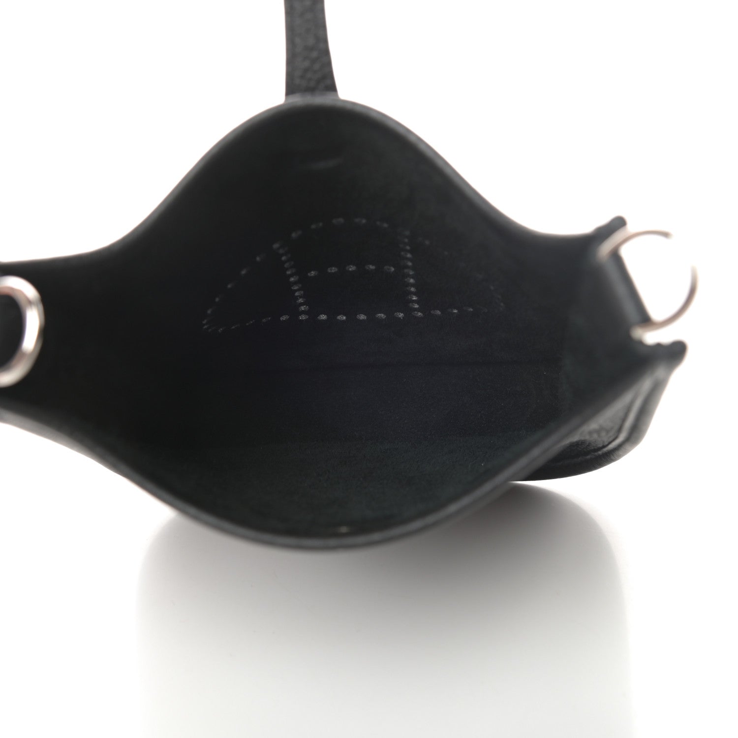 Hermes Taurillon Clemence Evelyne TPM Black 5 of 11