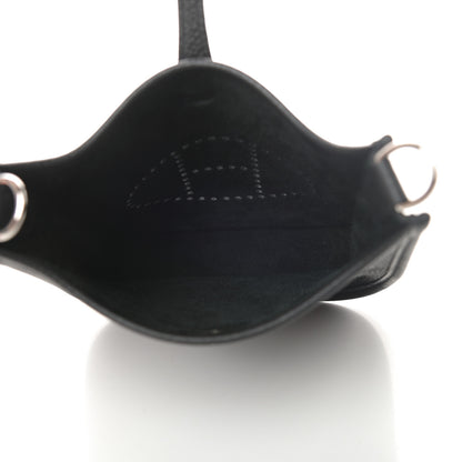 Hermes Taurillon Clemence Evelyne TPM Black 5 of 11