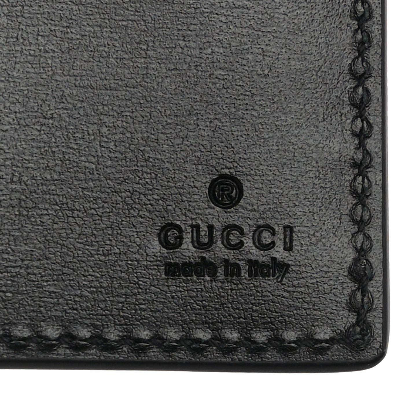 Smooth Calfskin GG Marmont Bi-Fold Wallet Black