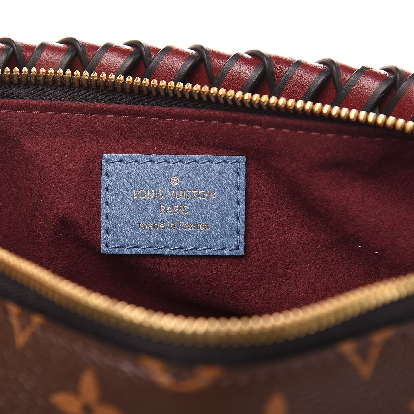 Monogram Beaubourg Hobo Mini Bordeaux Red Peach Safran Blue Jean Blue